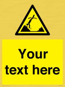 Custom Warning submerged objects